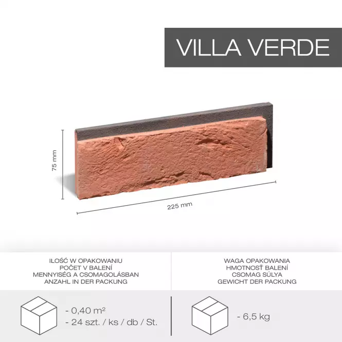 Sadrový obkladový kameň Villa Verde,5