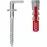 Fischer Univerzálna hmoždinka Duopower s jednoduchým hákom 8x40 WH K N
