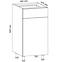 Skrinka do kuchyne Gardena D40S1 P grey,2