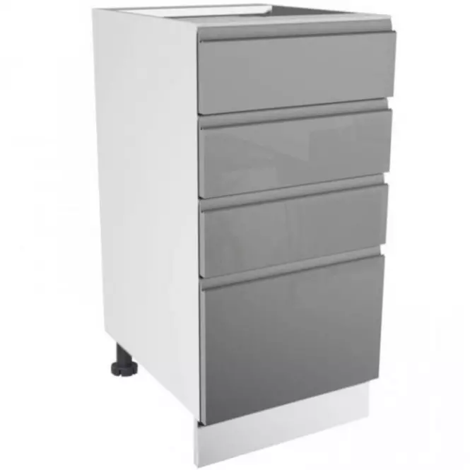 Skrinka do kuchyne Gardena D40S4 grey