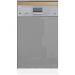 Skrinka do kuchyne Gardena d45fzn dvierka na umývačku 570 X 446 grey