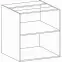 Skrinka do kuchyne Linea D60 grey,3