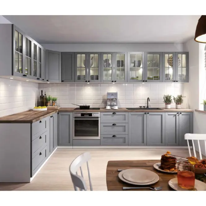 Skrinka do kuchyne Linea D60 grey,6