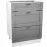 Kuchynská skrinka Linea D60S3 grey