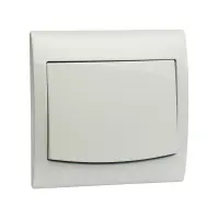 Jednopólový vypínač biely V LP-1V