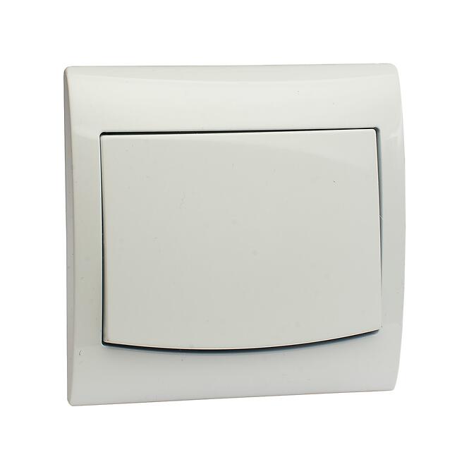 Jednopólový vypínač biely V LP-1V