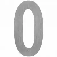 Číslica samolepiaca inox 50 mm (0)