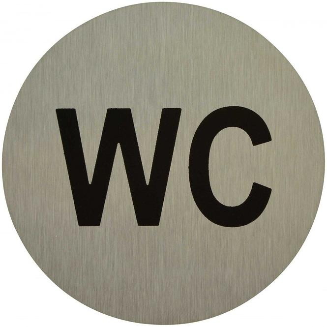 Označenie „WC” inox