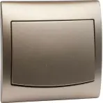 Vypínač jednopólový satén V LP-1V