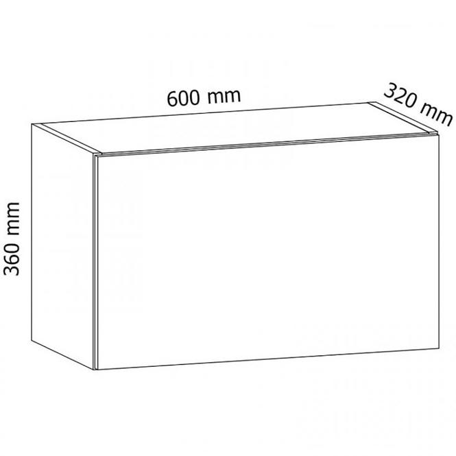 Skrinka do kuchyne Gardena G60KN grey