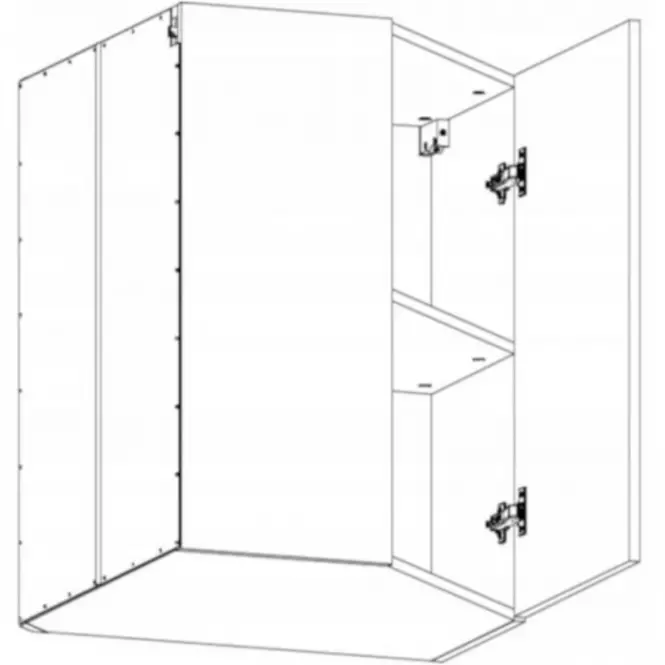 Skrinka do kuchyne Gardena G60N grey,2