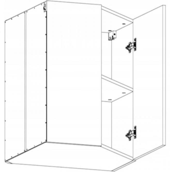 Skrinka do kuchyne Gardena G60N grey,2