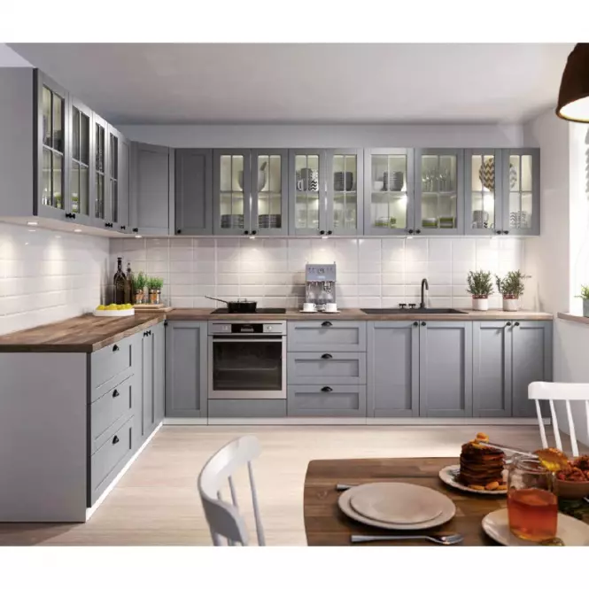 Kuchynská skrinka Linea G80K grey