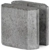 Rovný konektor ŁDP20 165x220x200 mm sivá