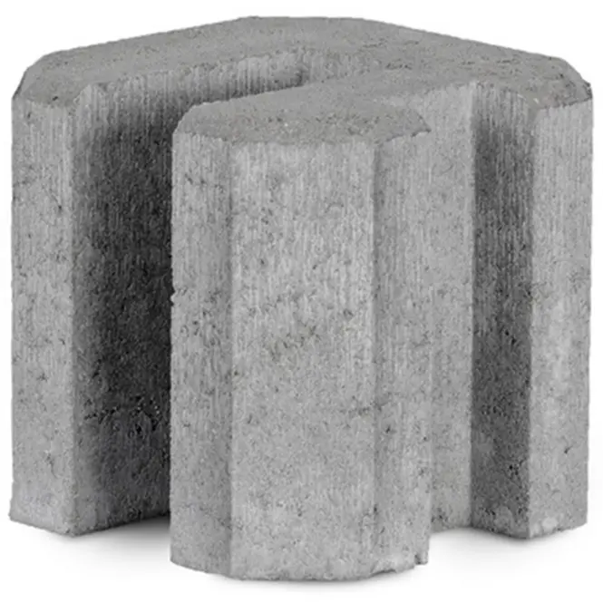 Rohový konektor ŁDN20 220x220x200 mm sivá