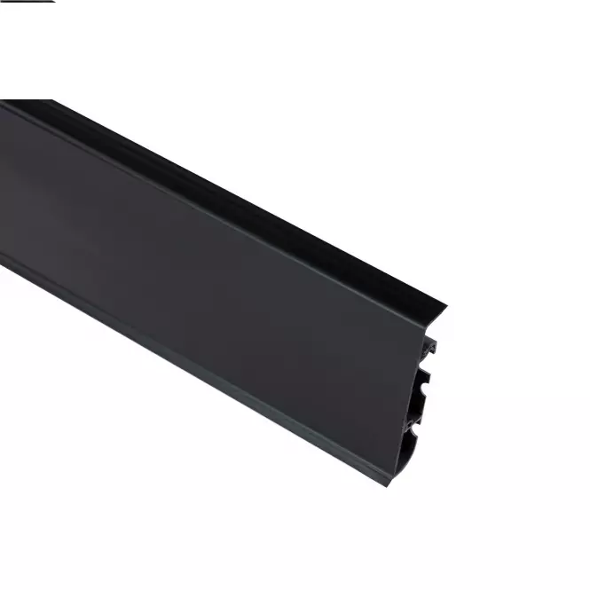 Podlahová lišta PVC Hi-Line Prestige 9005 Čierny