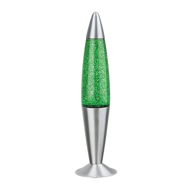 Lávová lampa Glitter Zelená,2