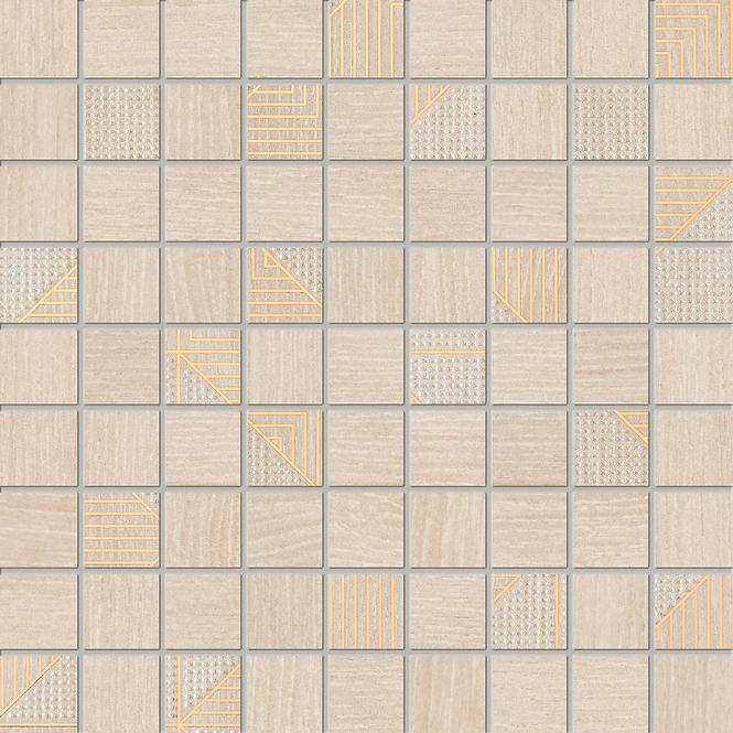 Obklad Mozaik Woodbrille Beige 30/30