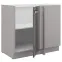 Kuchynská skrinka Grey 105ND 1F BB,2