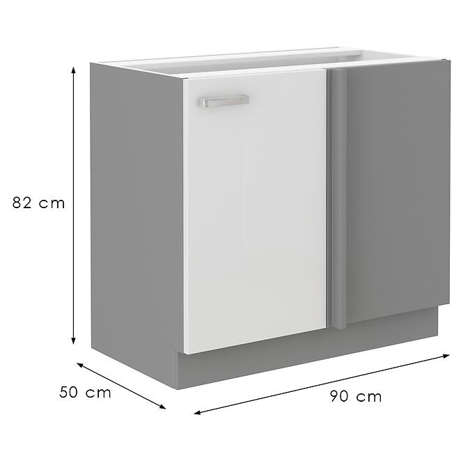 Kuchynská skrinka Bianka 105ND 1F BB,2