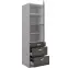 Kuchynská skrinka Grey 60dks-210 1f3s,2