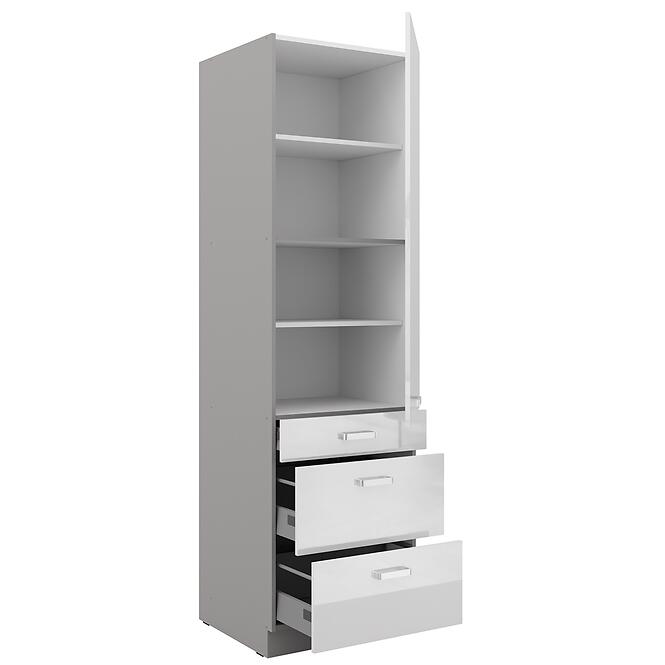 Kuchynská skrinka Bianka 60dks-210 1f3s,2
