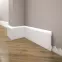Podlahová lišta  Elegance LPC-11-101 biela matná