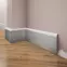 Podlahová lišta  Elegance LPC-11-148 strieborný škrabaný