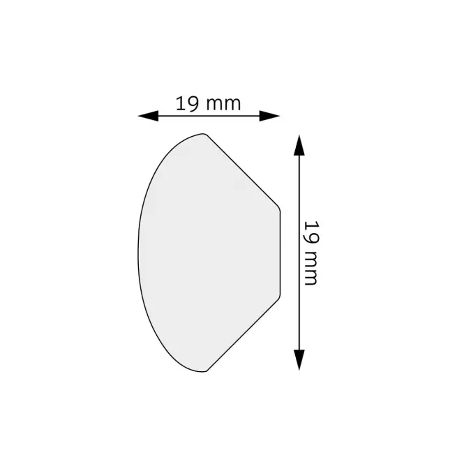 Podlahová lišta  Elegance LPC-12-101 biela matná
