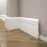 Podlahová lišta  Elegance LPC-18-T101 biela satin