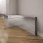 Podlahová lišta  Elegance LPC-20-148 strieborný škrabaný
