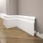 Podlahová lišta  Elegance LPC-26-T101 biela satin