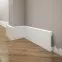 Podlahová lišta  Elegance LPC-28-101 biela matná