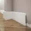 Podlahová lišta  Elegance LPC-29-101 biela matná