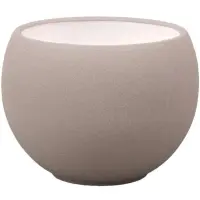 Obal na kvetináč  LUNA STRUKTUR d20cm hnedosivý mat