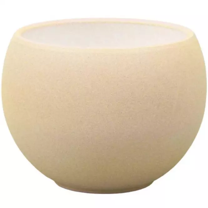 Obal LUNA STRUKTUR d17cm béžová mat