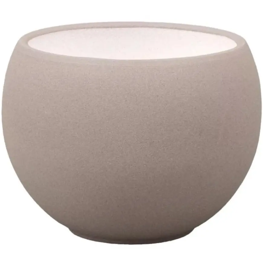 Obal LUNA STRUKTUR d17cm hnedosivá mat