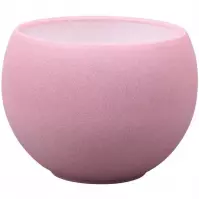 Obal LUNA STRUKTUR d14cm ružová mat