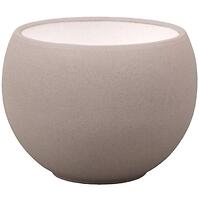 Obal LUNA STRUKTUR d14cm hnedosivá mat