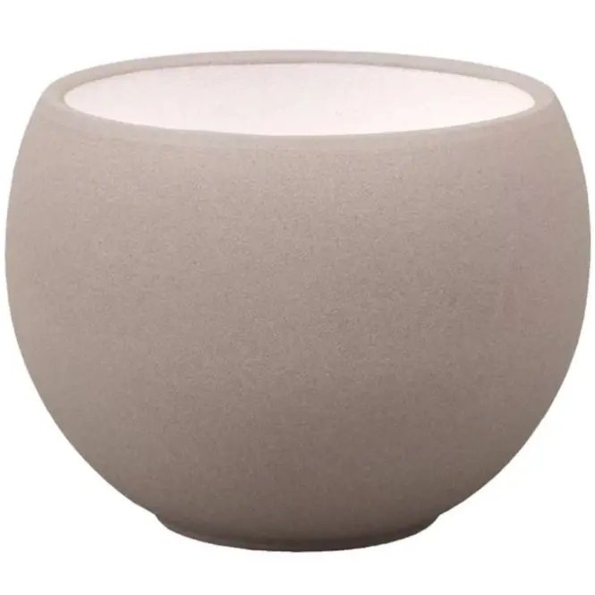 Obal LUNA STRUKTUR d14cm hnedosivá mat