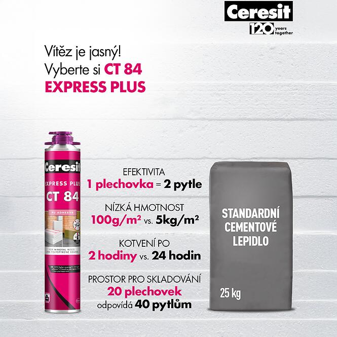 Ceresit montážna pena CT84 850 ml