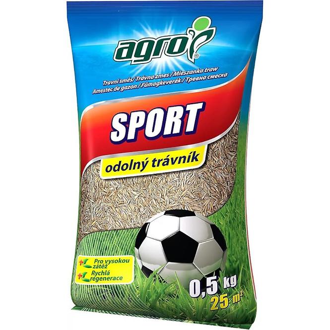 Agro trávna zmes šport - sáčok, 0,5 kg