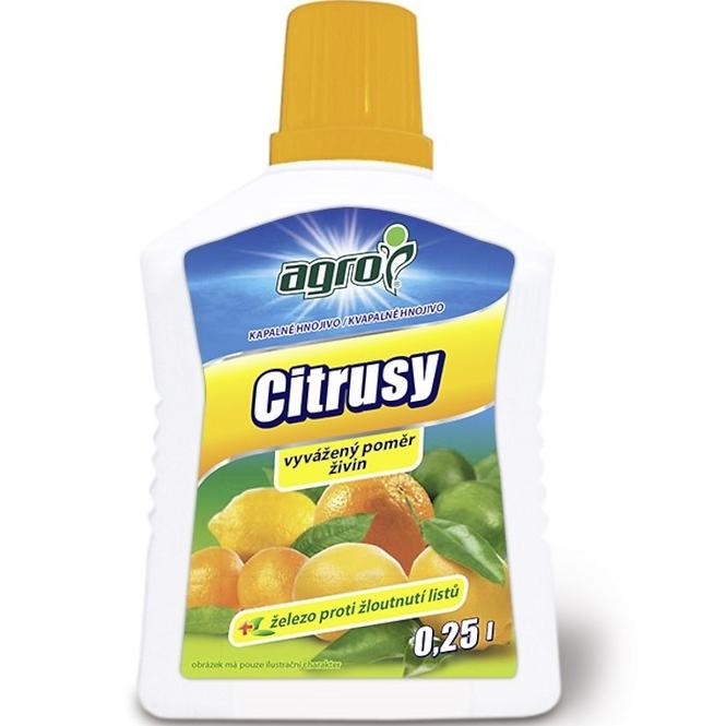 AGRO  Hnojivo kvapalne na citrusy 0,25 l