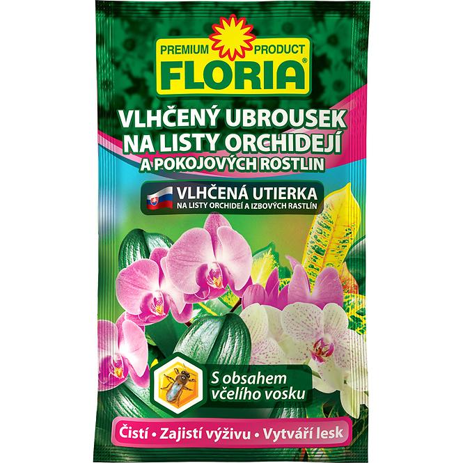 Floria vlhčené obrúsky na orchidey a izbové rastliny