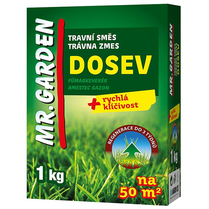 Mr.Garden Trávna zmes dosev, 1 kg krabica