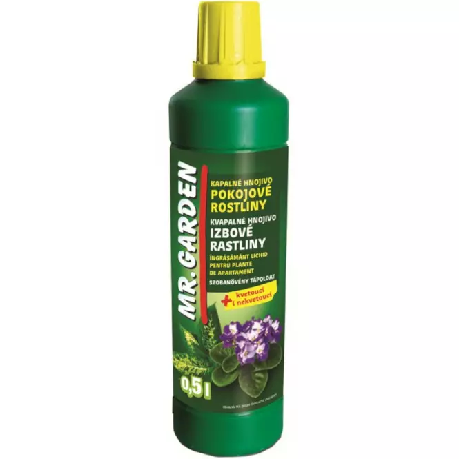 Mr.Garden Kvapalné hnojivo pre izbové rastliny 0,5 l