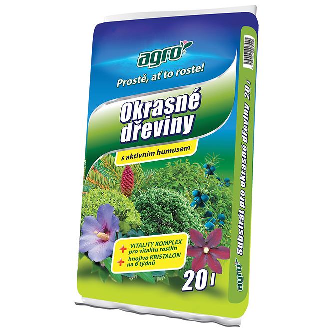 AGRO Substrát na okrasné dreviny 20 l