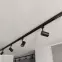 Rohový konektor L čierny koľajnicový systém,5