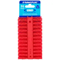 Hmoždinka univerzálna UNO RED 6x28 mm (96 ks)
