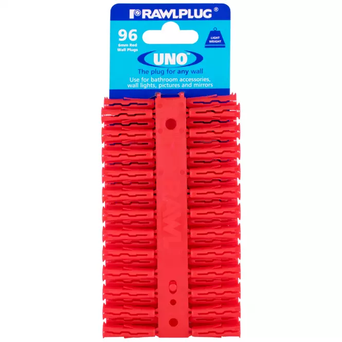 Hmoždinka univerzálna UNO RED 6X28MM (96ks)